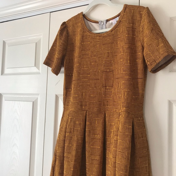 LulaRoe Earth Tone Amelia L - Picture 2 of 2